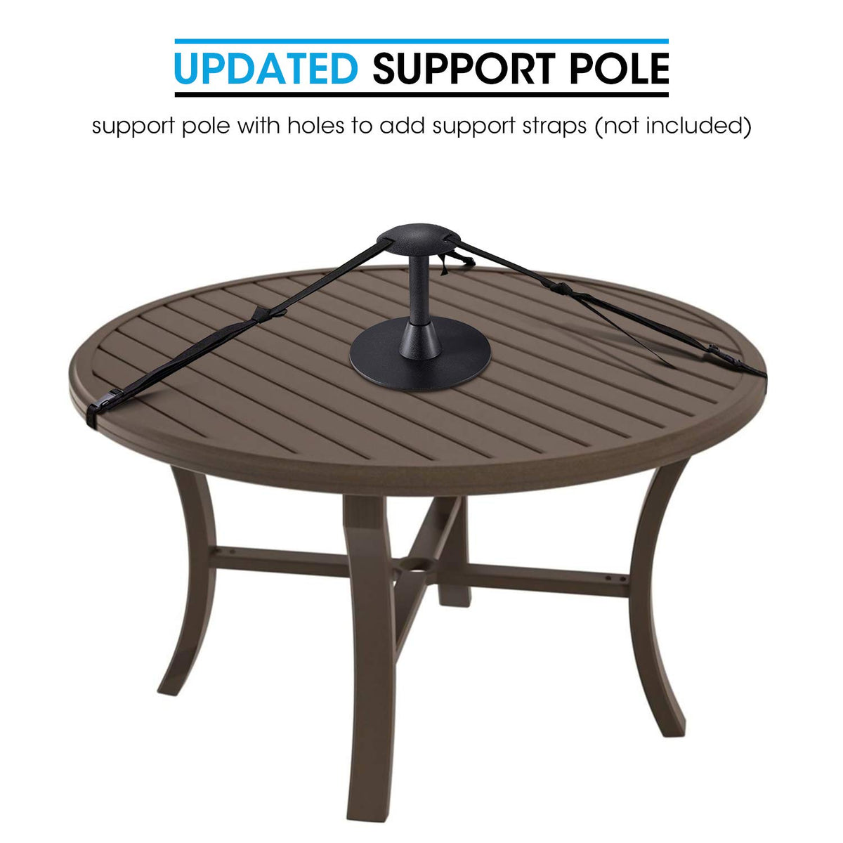 Unicook 9 inch base adds stability in wind