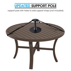 Unicook 9 inch base adds stability in wind