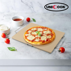 Unicook stone complements home baking with versatile uses for bread and cookies.