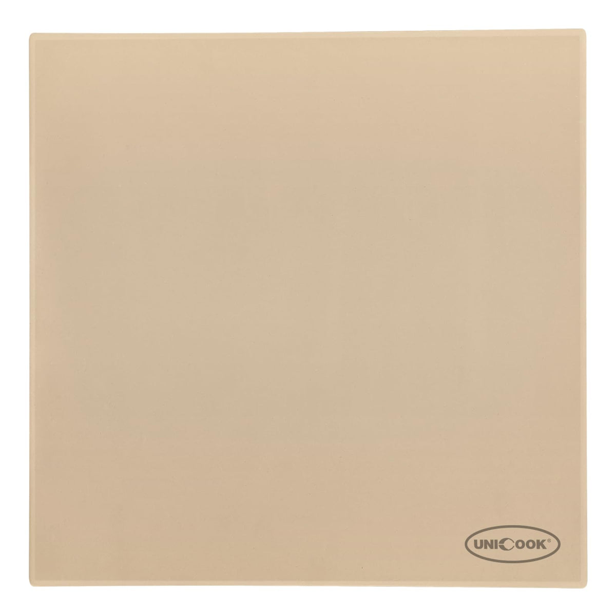 Unicook extra-large pizza stone 18x18 for even heating and crispy crusts.