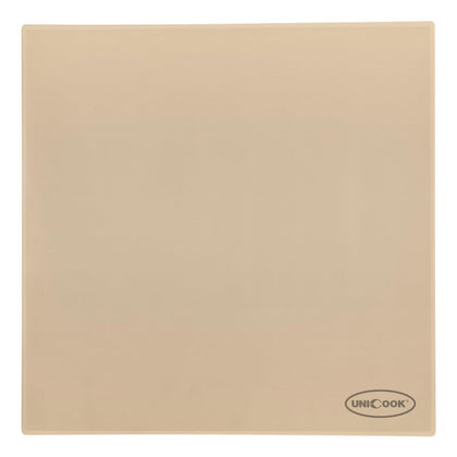 Unicook extra-large pizza stone 18x18 for even heating and crispy crusts.
