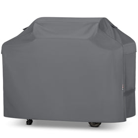 Unicook 75-inch grill cover front view showing size and fit for wide grills