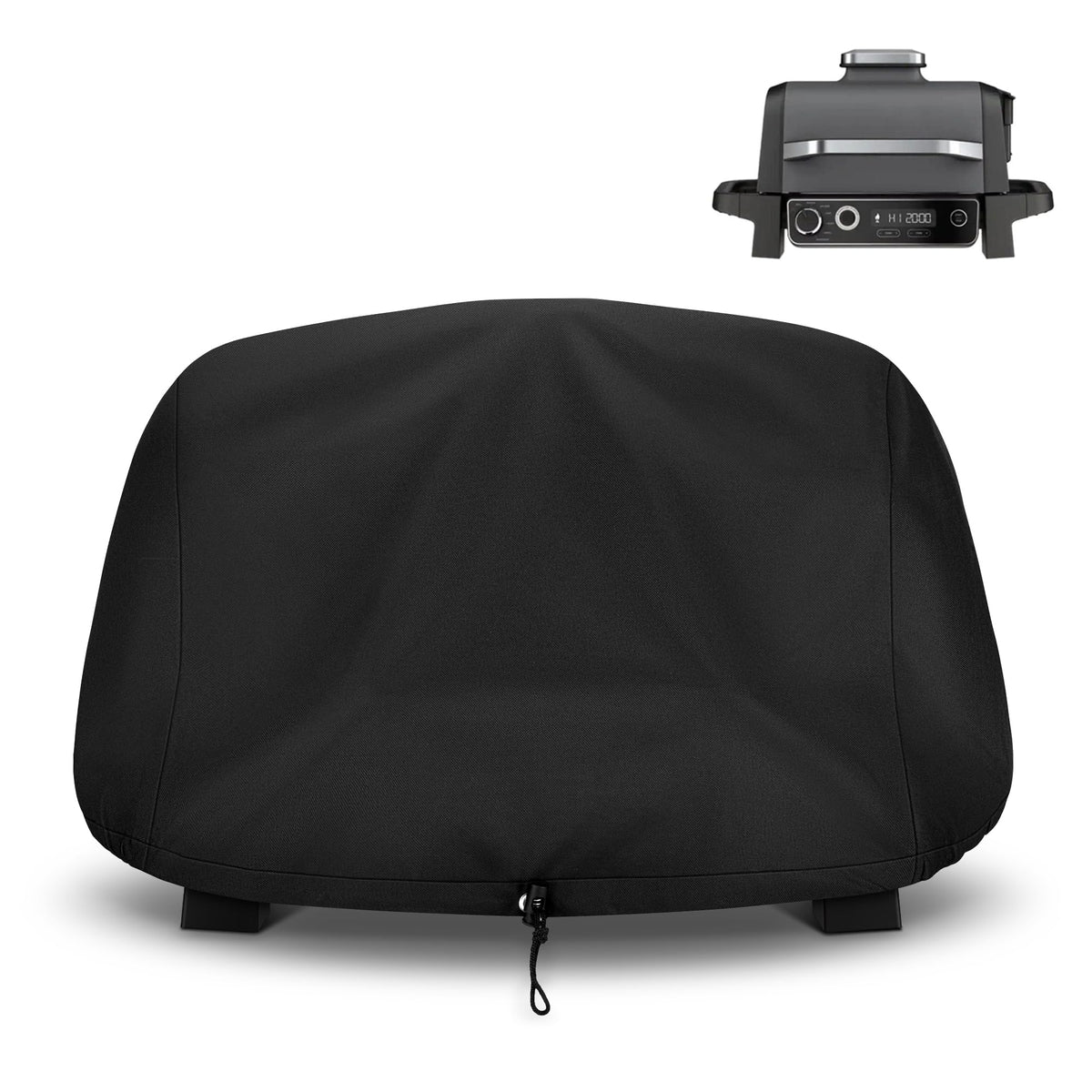 Unicook grill cover for Ninja OG700/OG701 — front view with snug weather protection.