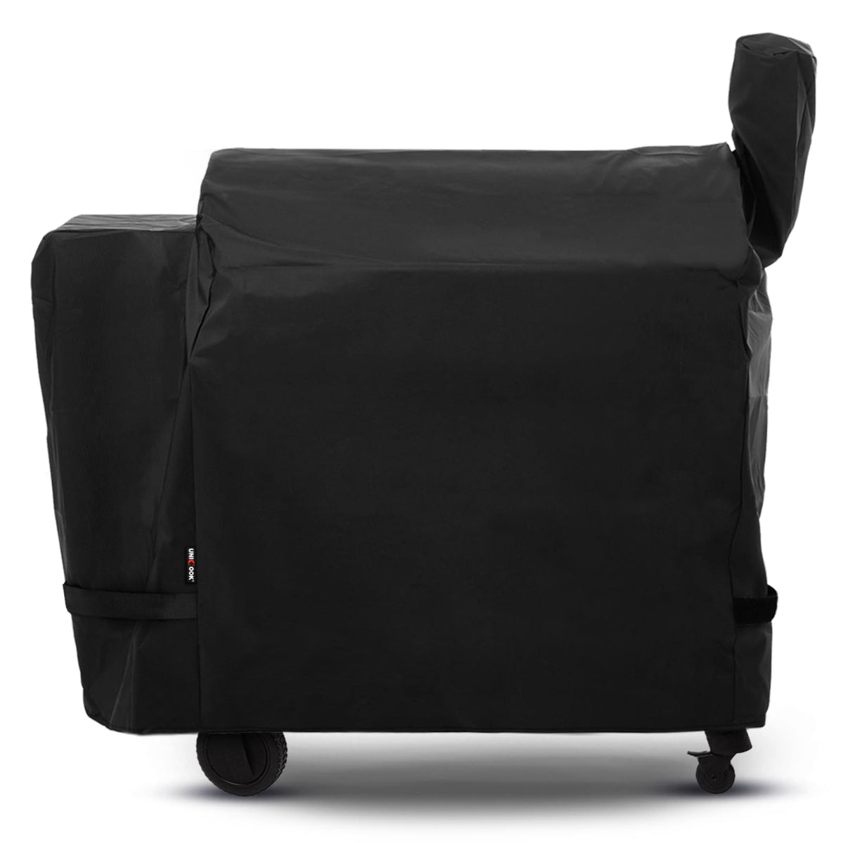 Unicook grill cover fit for 34-series protects your pellet grill from rain and sun.