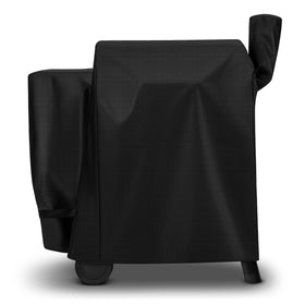 Unicook pellet grill cover for Traeger 22 series provides full coverage.