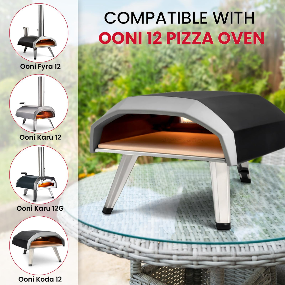 Unicook pizza stone shows porous structure that draws moisture for a crisp edge