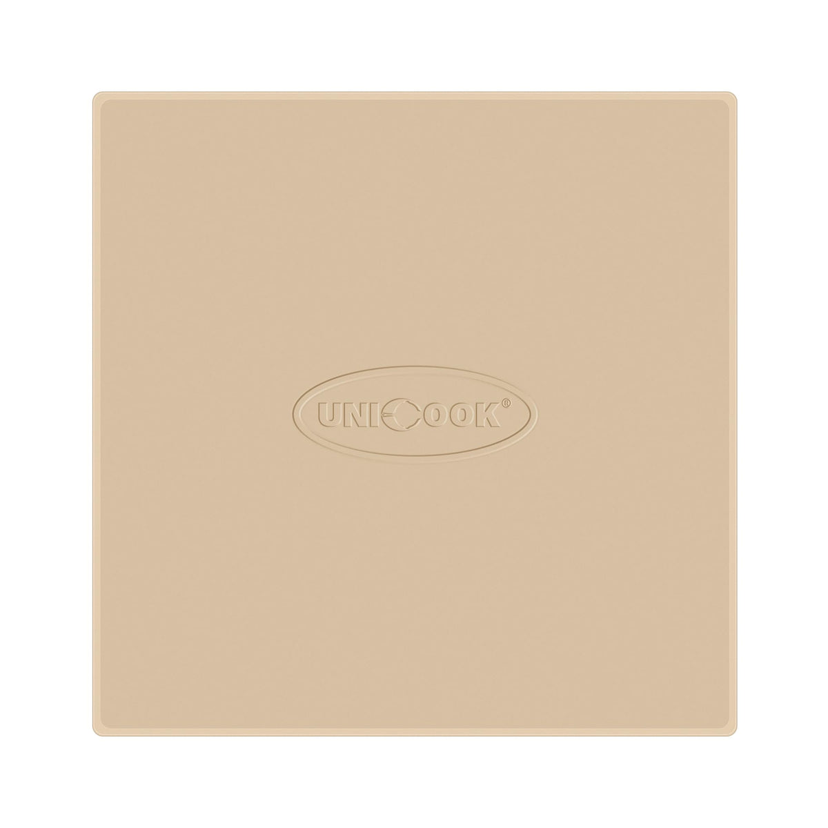 Unicook pizza stone for oven and grill highlights heat resistance for crispy results