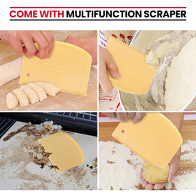 Unicook Round Pizza Stone ideal for breads and cookies.