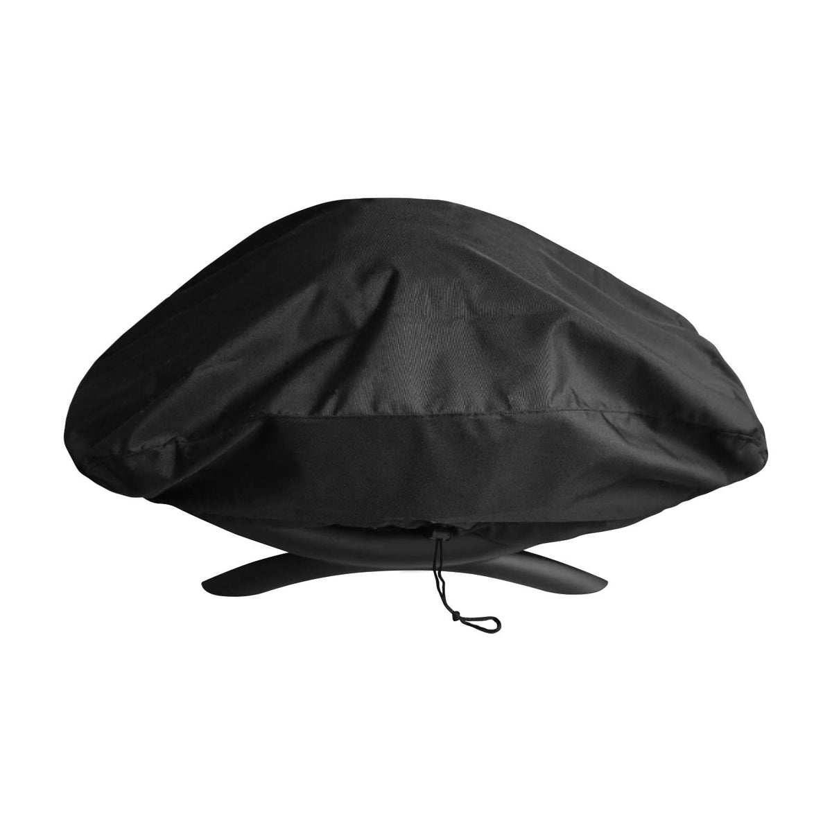 Unicook waterproof grill cover over Weber Q2000 protects from rain.