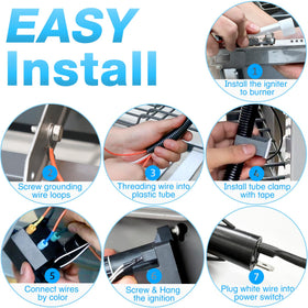 Unidanho adhesive sponge pads simplify mounting with double-sided tape.