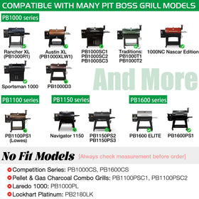 Compatible with Pit Boss Pro Series 1100 and Rancher XL grills