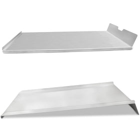 Unidanho grease tray heat baffle can help extend burn time.