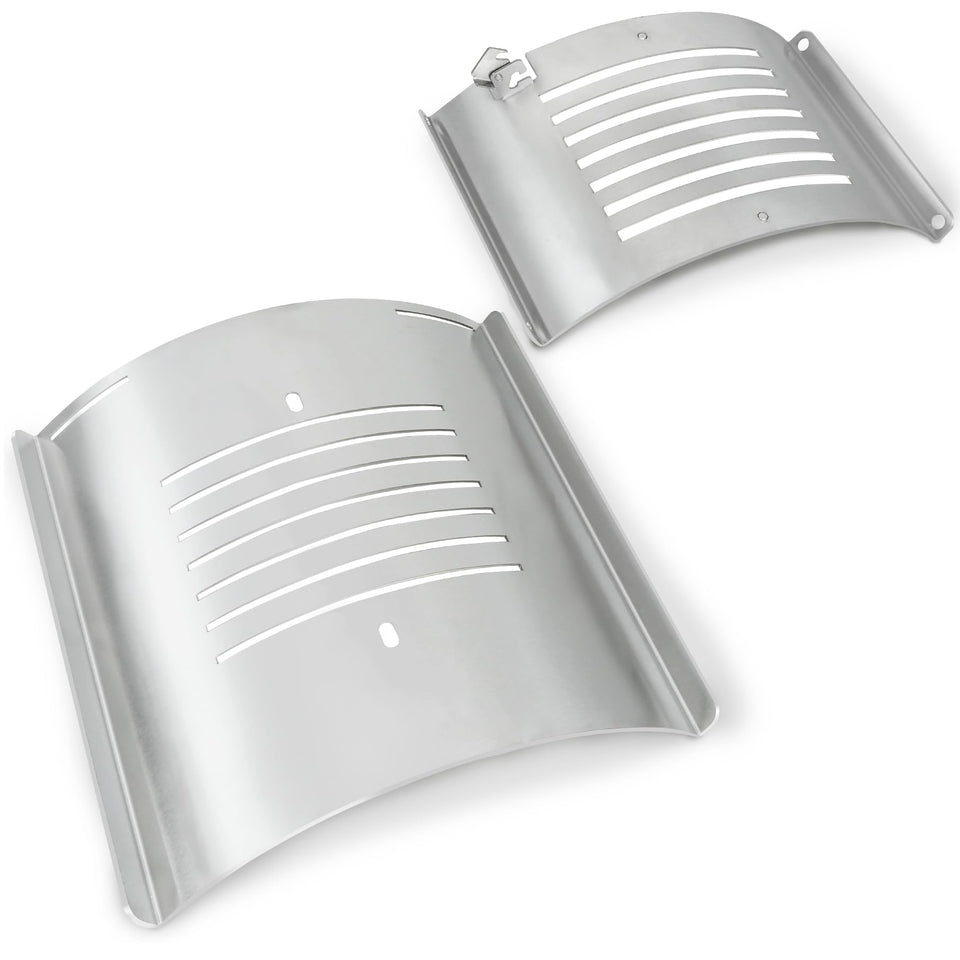 Unidanho flame broiler bottom plate for Pit Boss 1230 enhances heat distribution.