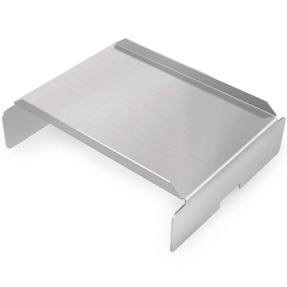 Unidanho heat baffle for Pit Boss front view improves heat flow and grilling control