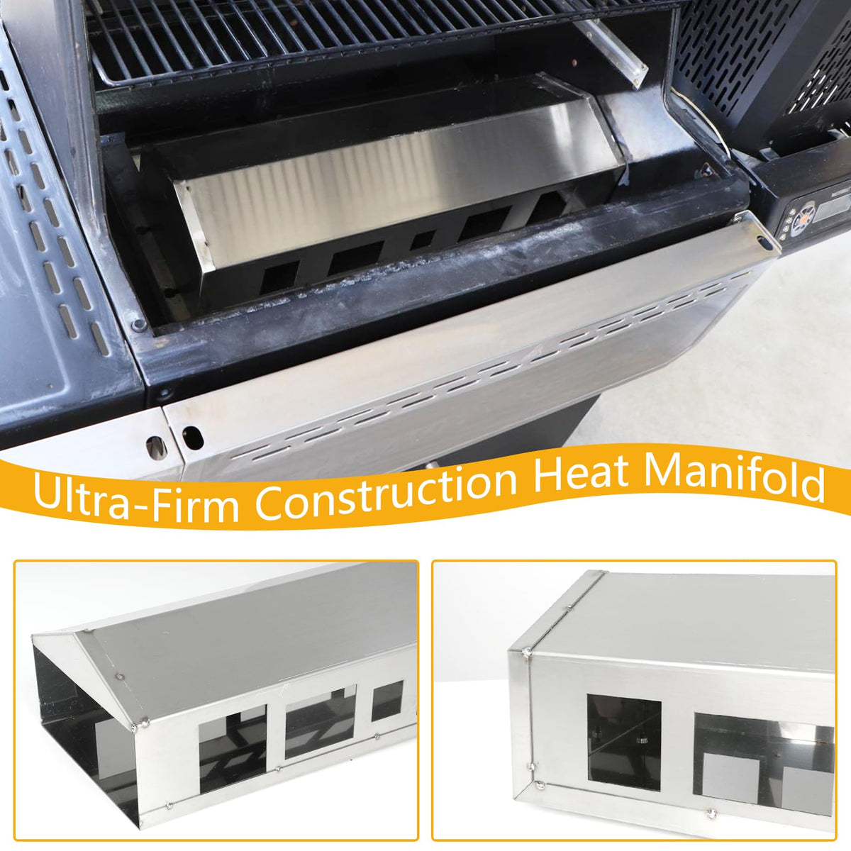 Unidanho 2-in-1 manifold and base improve heat flow in Gravity Series 800.