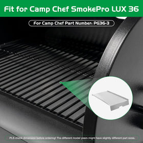 Unidanho heavy-duty 1.5mm steel drip pan resists warping during long cooks.