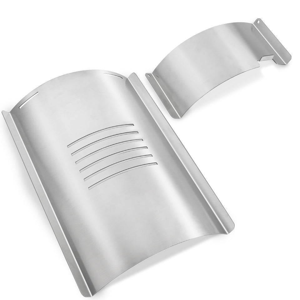 Unidanho Lexington flame broiler main plate improves heat control for Pit Boss 500/540/550 series.