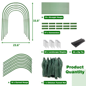 UNIFAMILY nylon net and metal frame detail for durability.