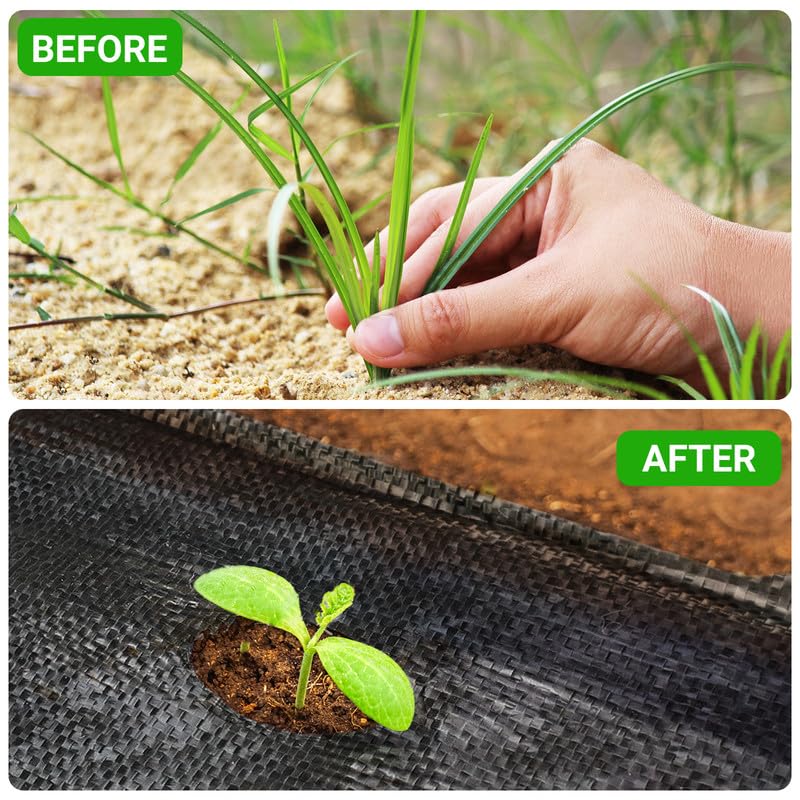 UNIFAMILY fabric is easy to cut and install with ground staples for quick setups.