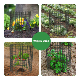 UNIFAMILY plant protector in a garden guarding roses and vegetables