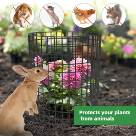UNIFAMILY plant protector large garden assembly protecting multiple plants
