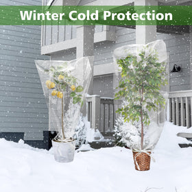UNIFAMILY protects tomatoes and roses from frost with clear covers.