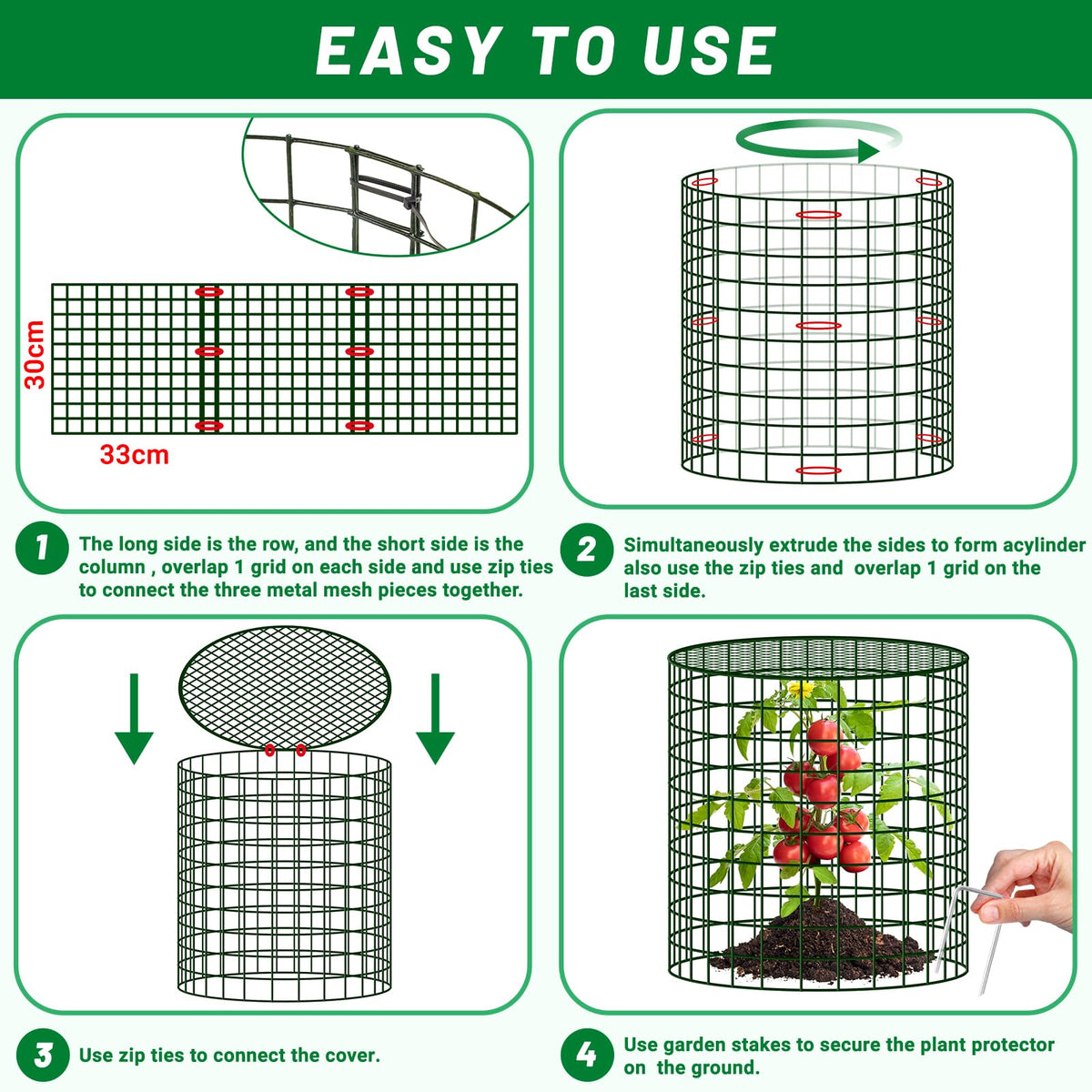 UNIFAMILY thick iron-mesh construction for sturdy protection