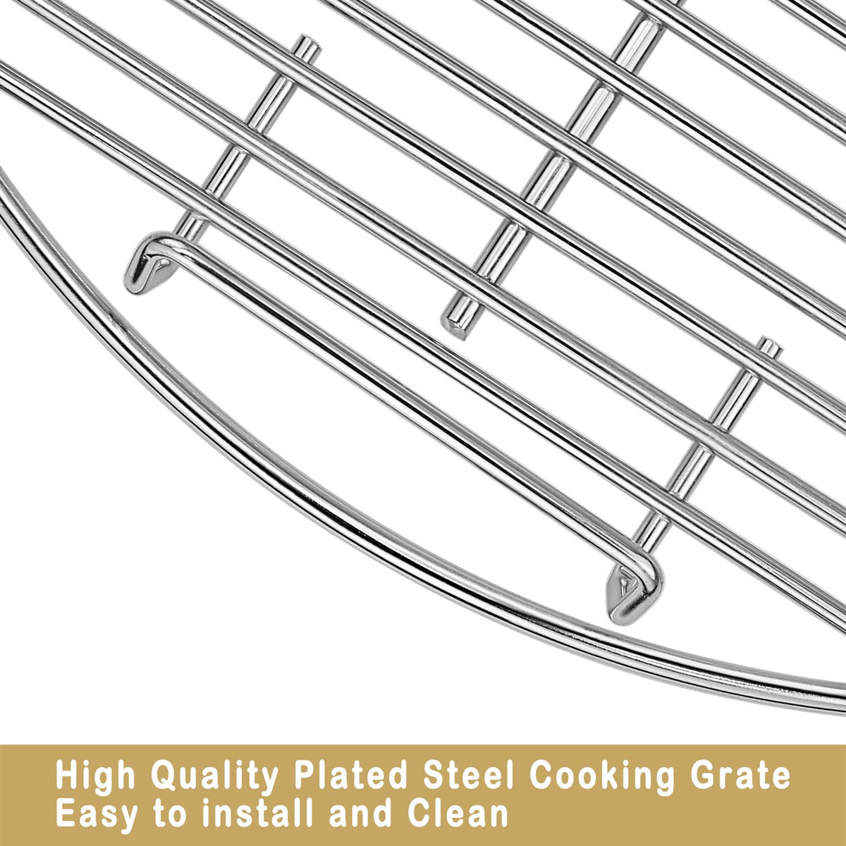 Uniflasy 3-piece grate pack includes upper, lower, and charcoal grates.