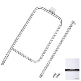 Uniflasy 65032 burner tube kit for Weber Q3200 series, durable 304 stainless steel for long-lasting heat