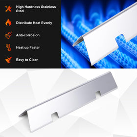 Uniflasy corrosion-resistant flavorizer bars in close-up view