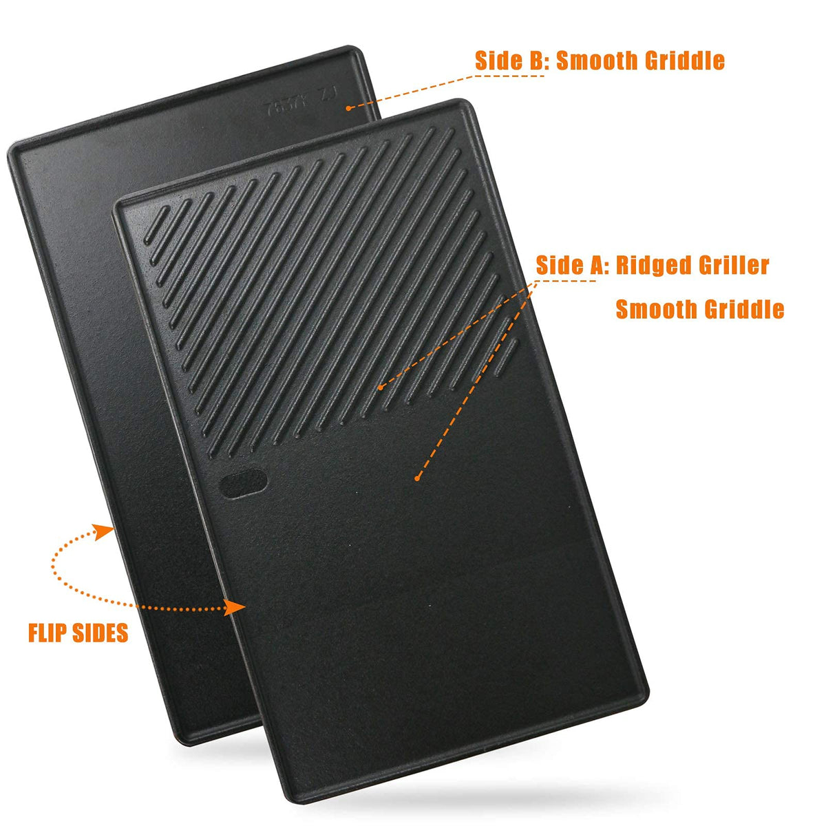 Uniflasy 7637 non-stick surface eases food release and cleanup