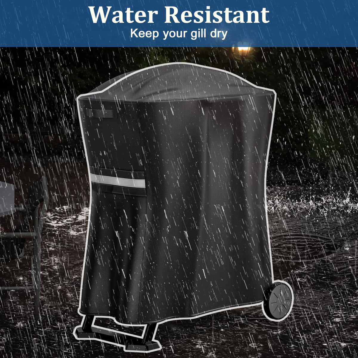 Uniflasy air-vent design reduces moisture buildup and speeds cooling.