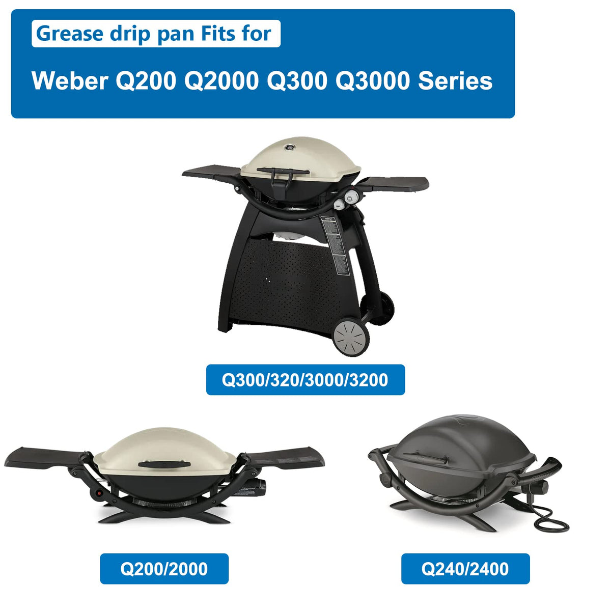 Uniflasy aluminum liner 6415 fits Weber pans for quick disposal.