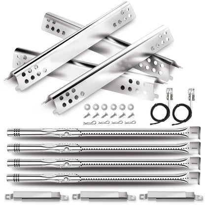 Uniflasy burner tube G432-8M00-W1 in stainless steel for Charbroil, even heat distribution