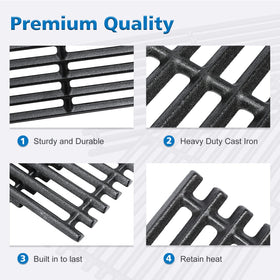 Durable replacement parts for Char-Broil and Tru-Infrared grills.