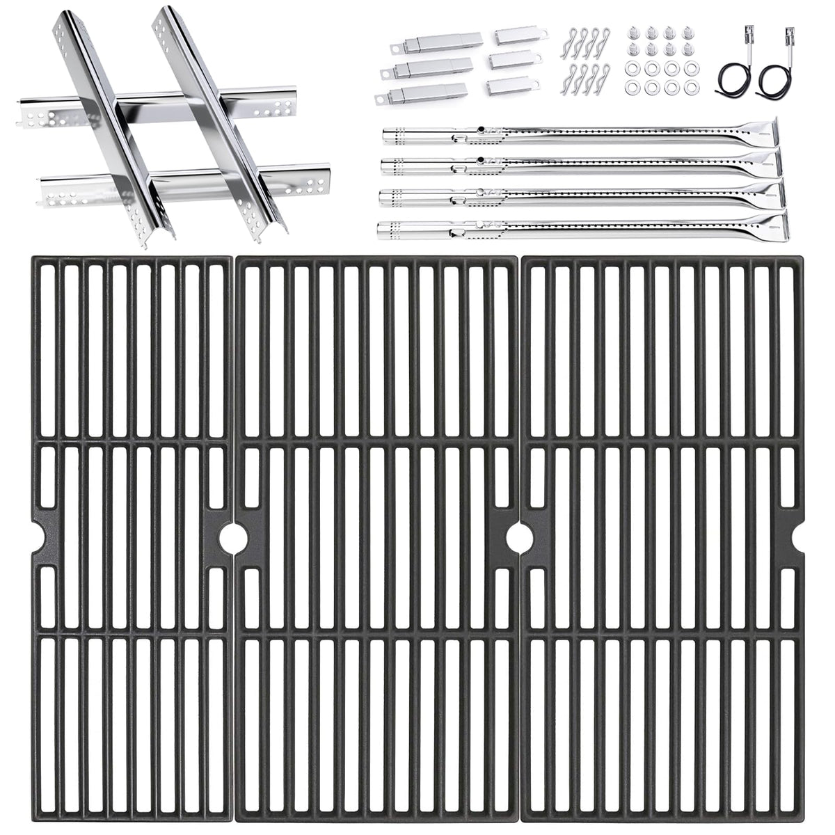 Uniflasy stainless steel burners for Char-Broil Performance grills delivering consistent heat.