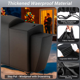 Uniflasy Charleston PB1020 cover provides year-round protection against rain and sun.