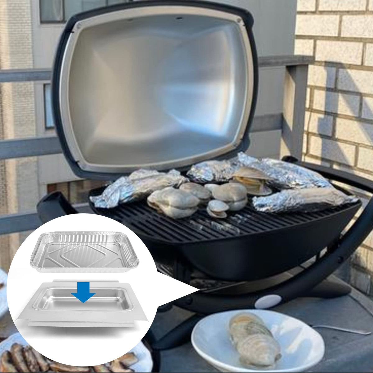 Uniflasy compatible grill accessories support Weber Q series maintenance.