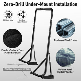 Uniflasy cover lift padded grip offers comfortable handling.
