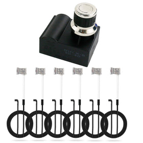 Uniflasy DHL-128-6Q grill igniter front view improves reliable ignition for Nexgrill models.
