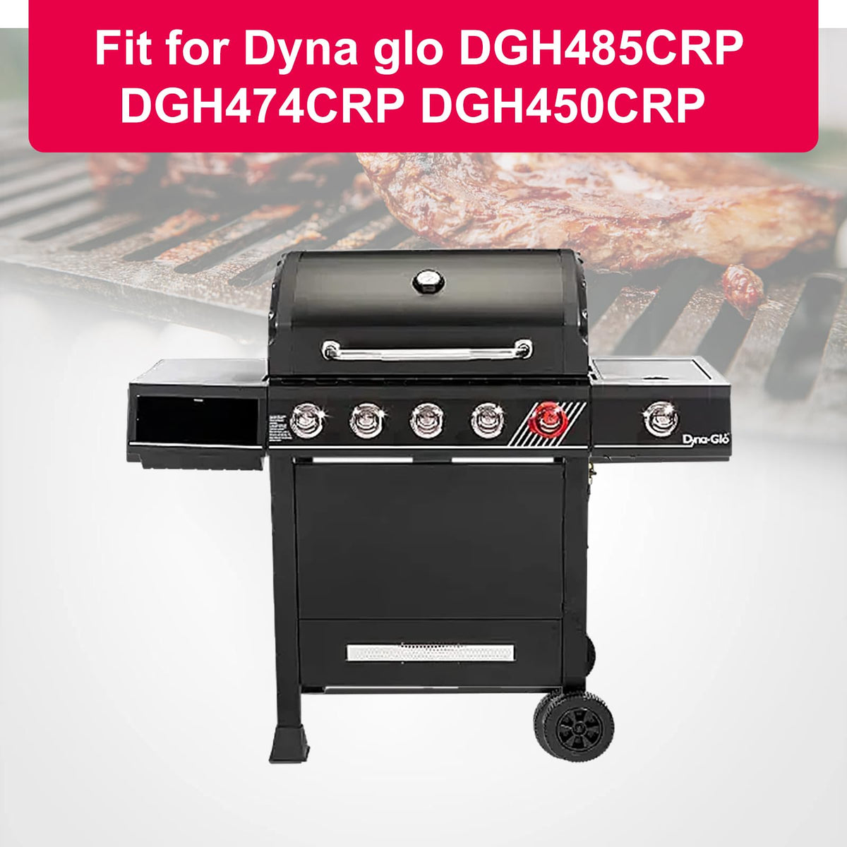Uniflasy diamond cast iron grate delivers durable searing performance.