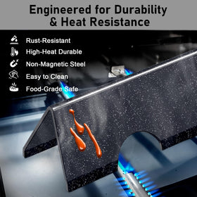 Uniflasy easy-clean grill parts simplify maintenance after frequent grilling.