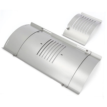 Uniflasy Flame Broiler Kit full assembly for broad Pit Boss compatibility.