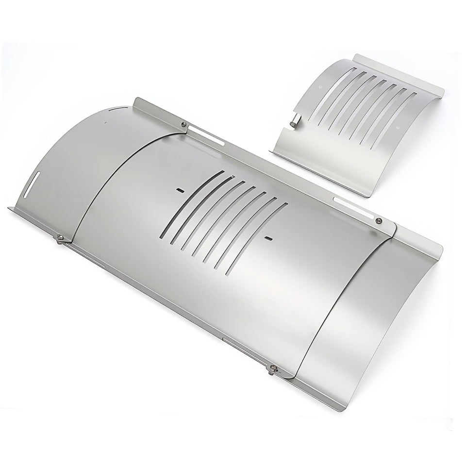 Uniflasy Flame Broiler Kit full assembly for broad Pit Boss compatibility.