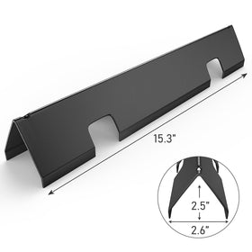 Uniflasy flavorizer bar for Spirit II LX S-310, 15.3-inch, protects burners from drips