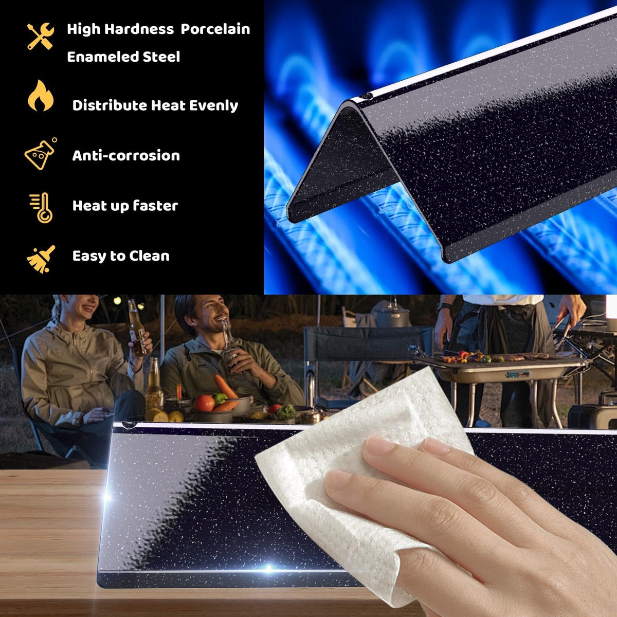Uniflasy packaging keeps replacement parts organized for quick grill repair