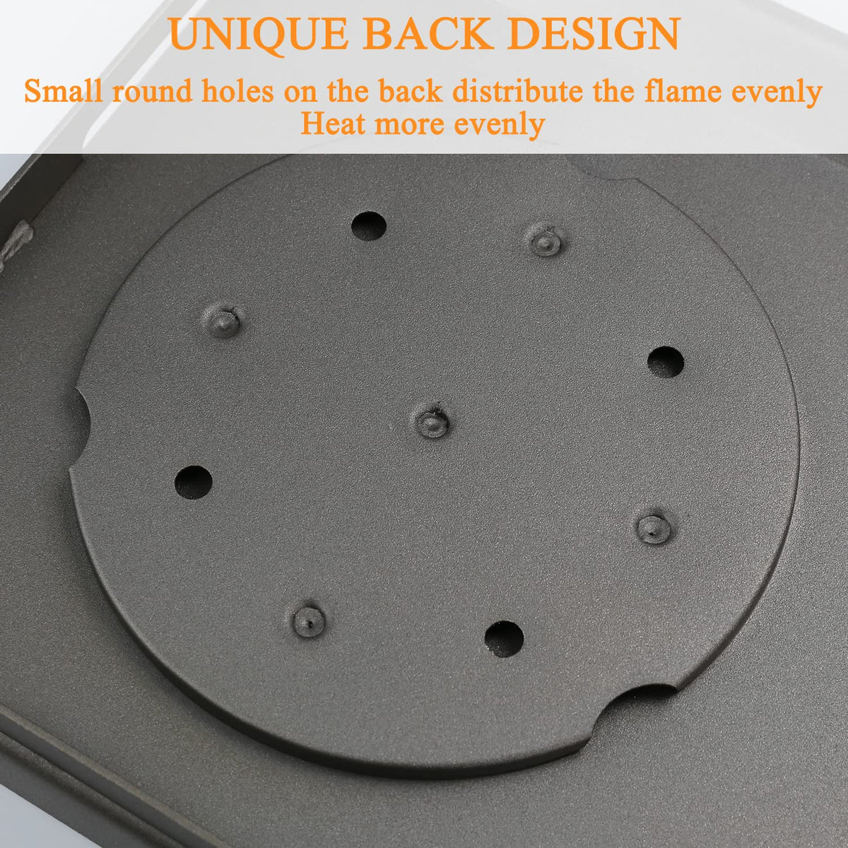 Uniflasy griddle dimensions 34 by 15.3 by 2.8 inches for sturdy setup