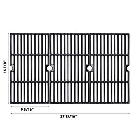 Uniflasy carryover tube assists even heat distribution across the grate.