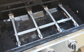 Uniflasy heat plate G432-0096-W1 protects burners and simplifies cleaning.