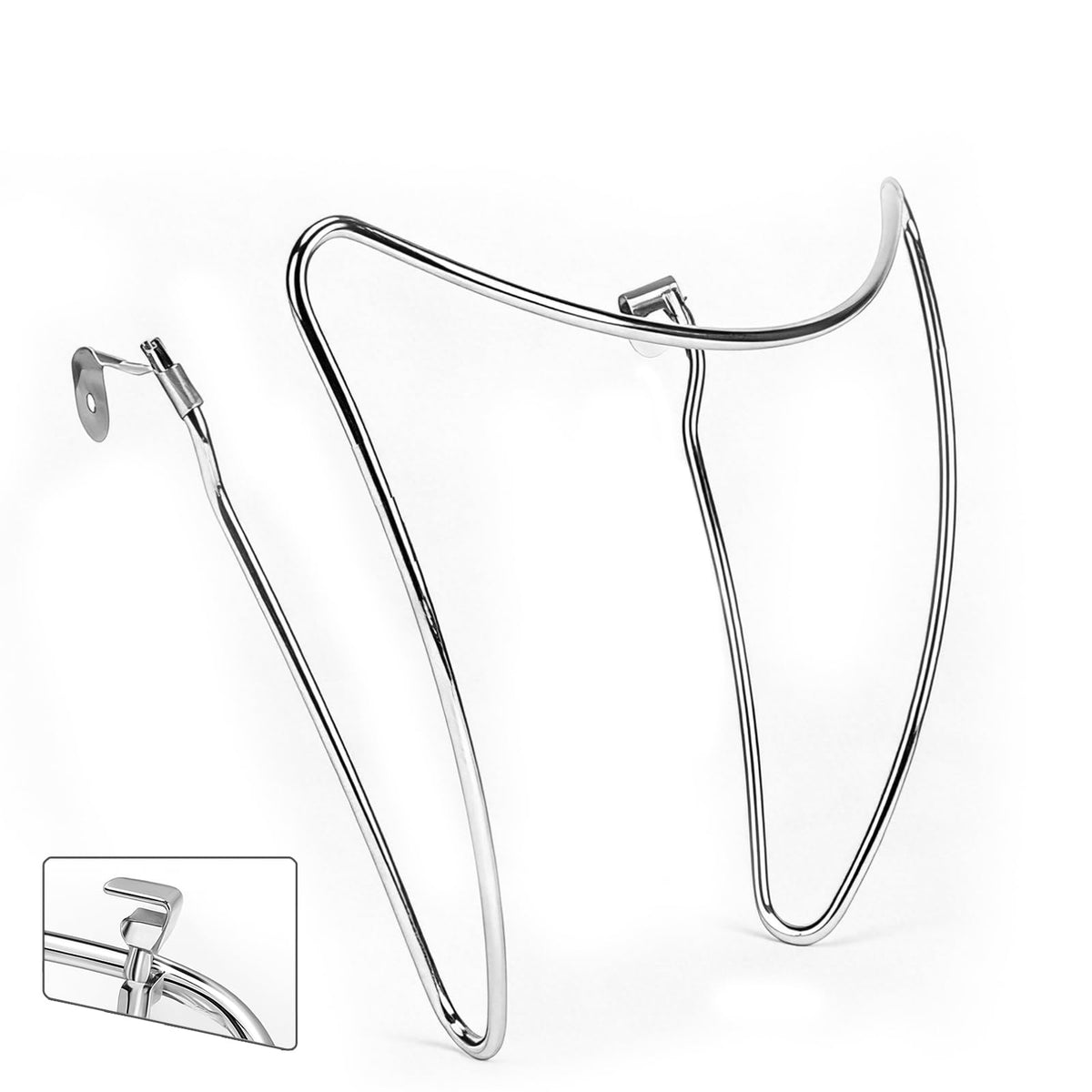 Uniflasy grill lid holder secures Weber 22.5-inch lid for easy access